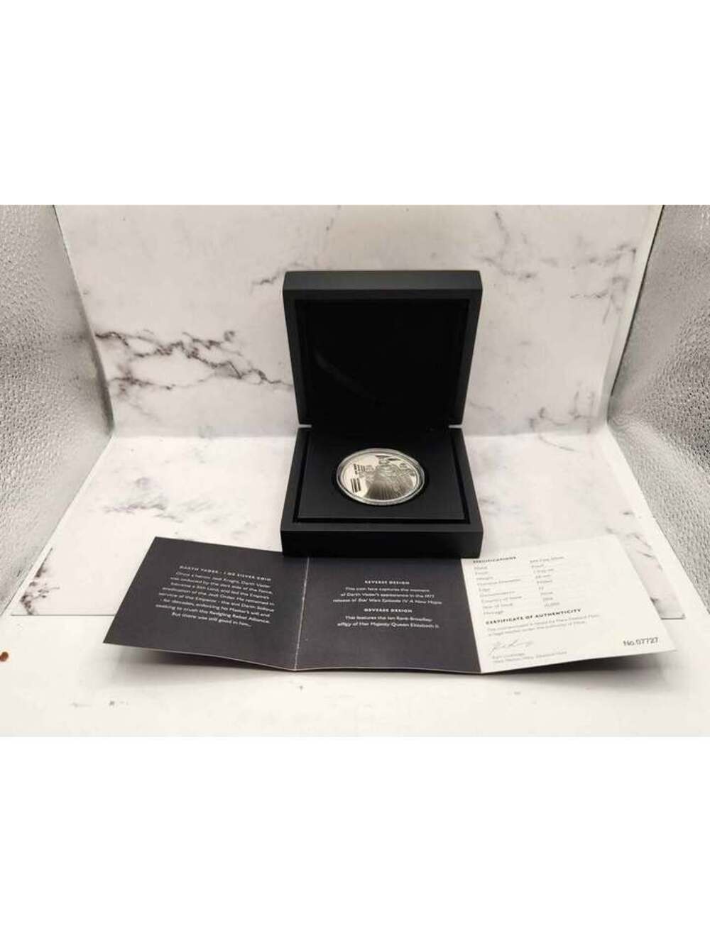 🔥2016 Star Wars Darth Vader 1 oz Silver Coin🔥